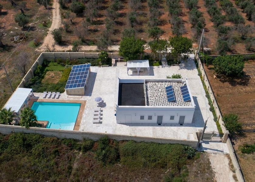 Puglia Ruffano Aerial View