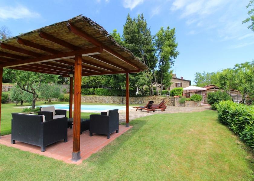 Tuscany Castel Focognano Garden