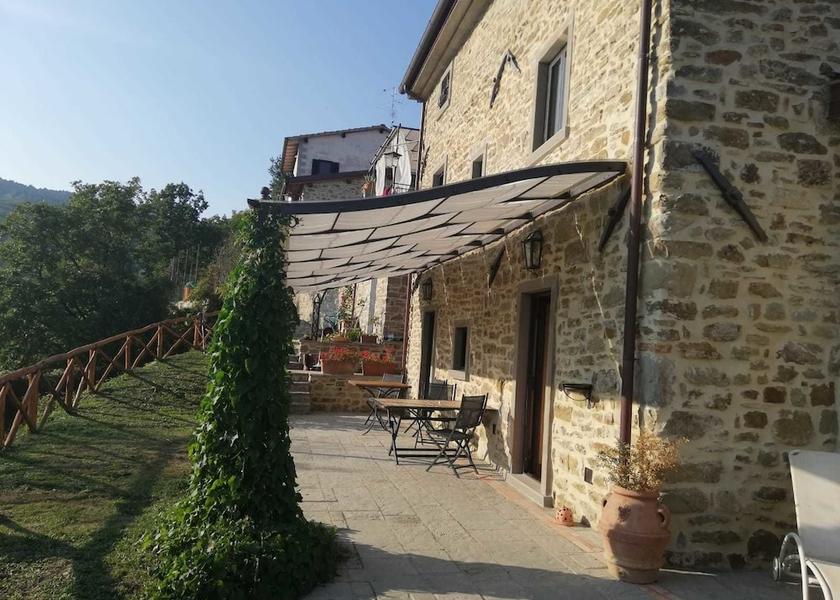 Tuscany Castel Focognano Exterior Detail