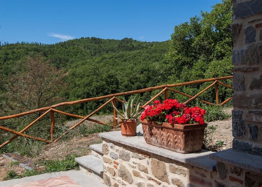 Tuscany Castel Focognano Exterior Detail