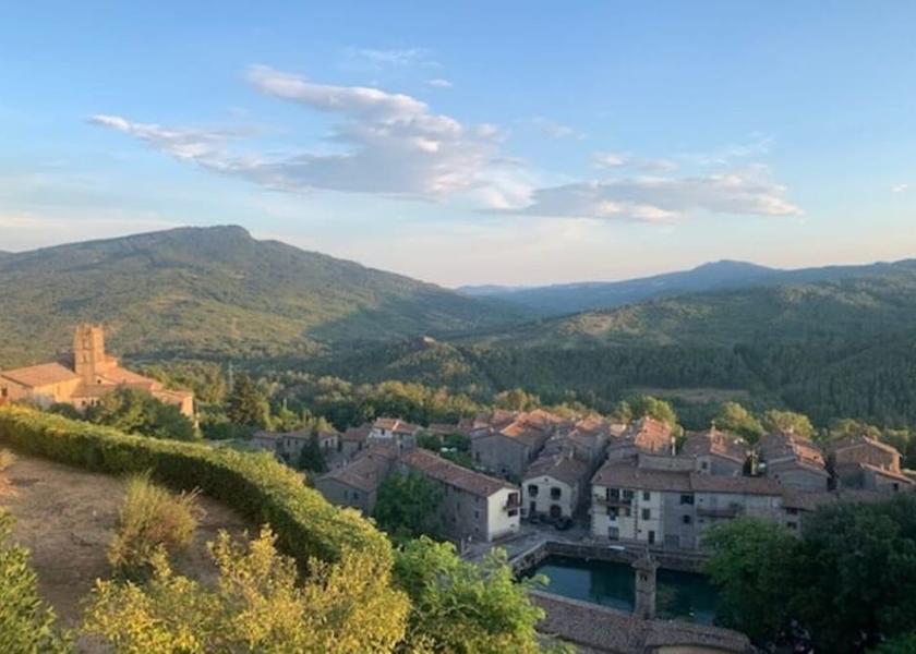 Tuscany Santa Fiora View from Property