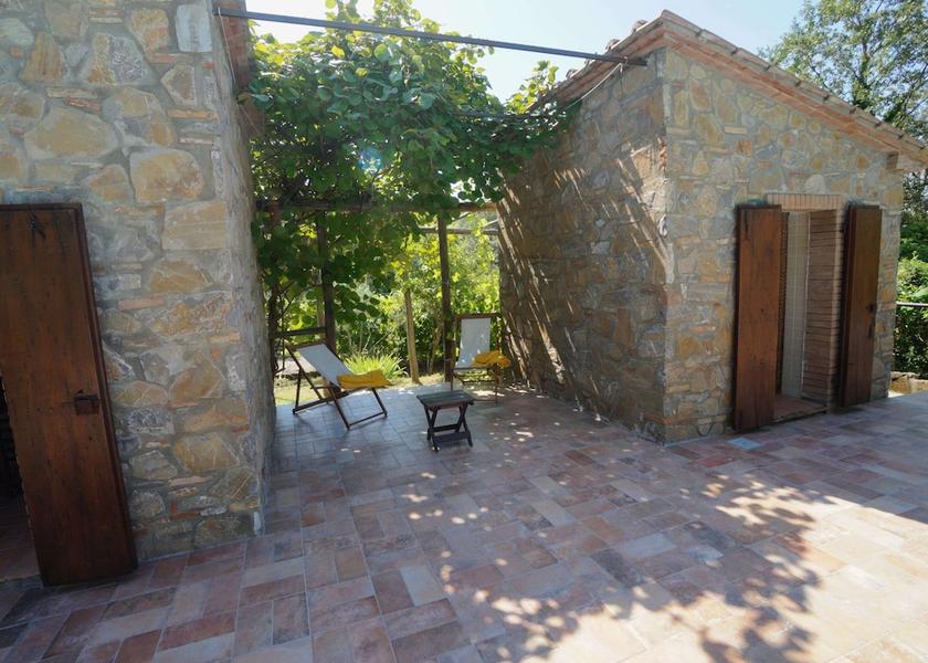 Tuscany Santa Fiora Exterior Detail