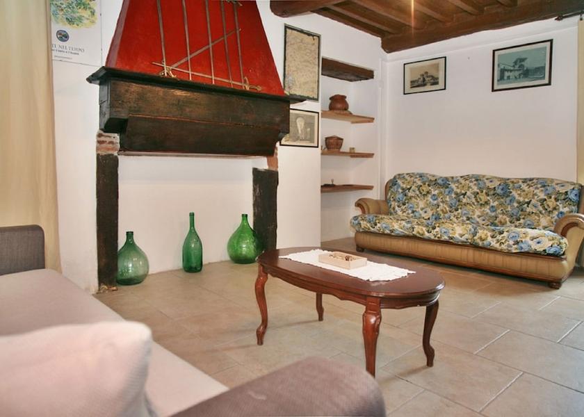 Tuscany Pescaglia Living Area