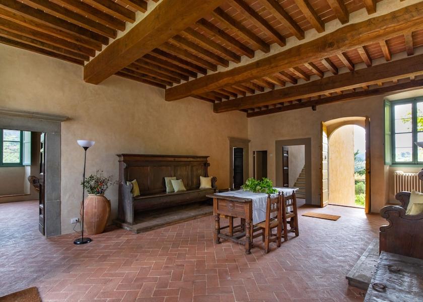 Tuscany Pescaglia Living Area