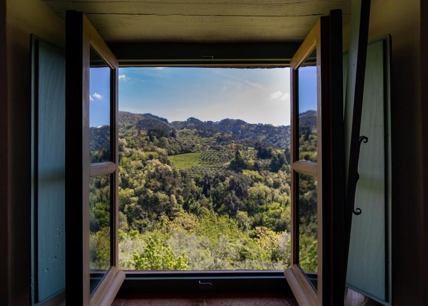 Tuscany Pescaglia View From Room