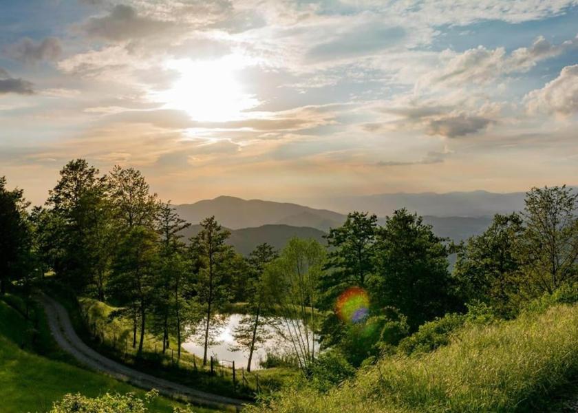 Tuscany San Godenzo View from Property