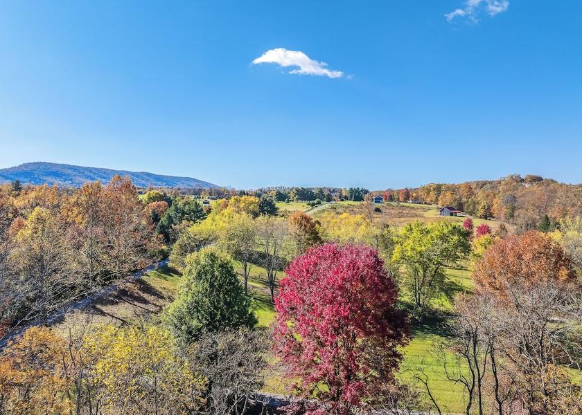 West Virginia Berkeley Springs Aerial View