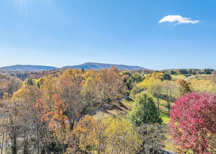 West Virginia Berkeley Springs Aerial View