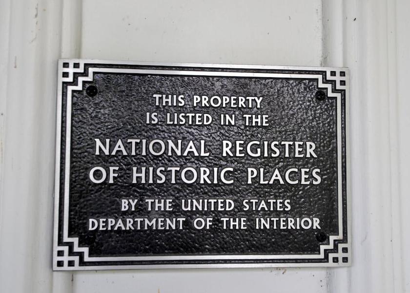West Virginia Berkeley Springs Interior Entrance