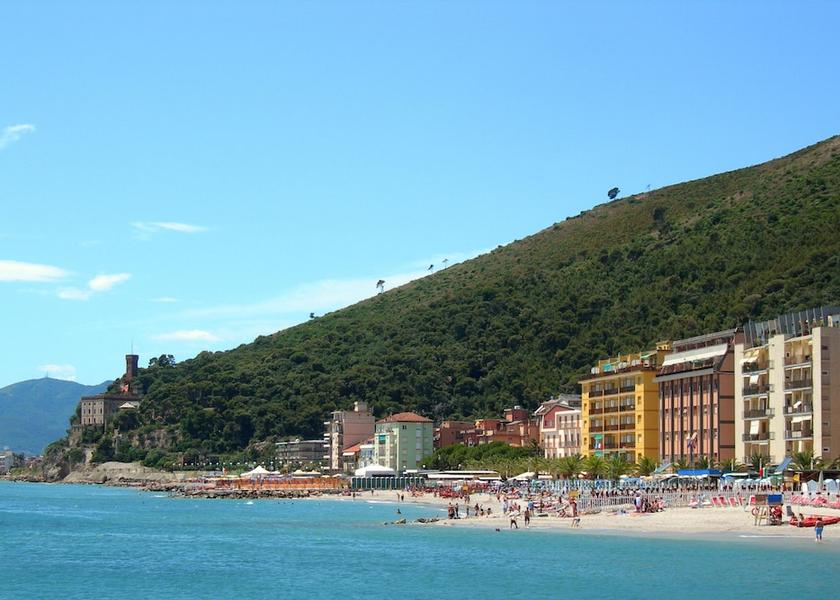 Liguria Borghetto Santo Spirito Beach