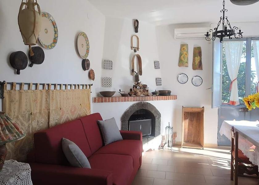 Sicily Piedimonte Etneo Living Area