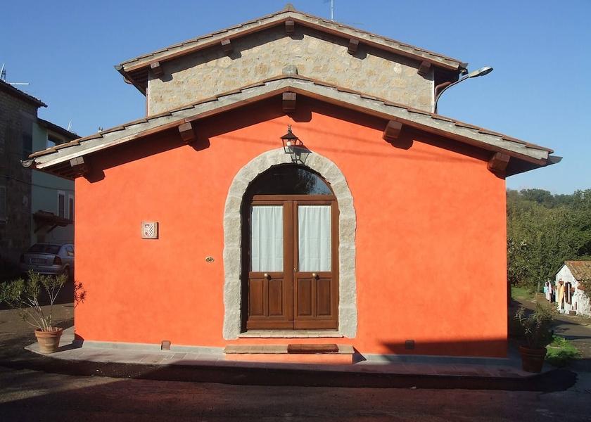 Lazio Bagnoregio Exterior Detail