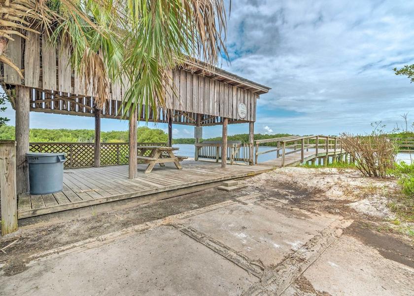 Florida Cedar Key Interior Entrance