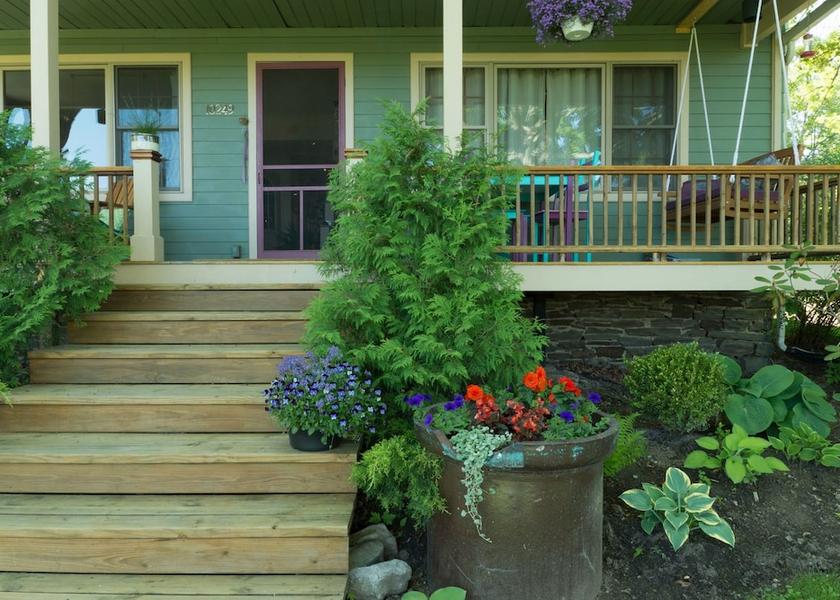 New York Hammondsport Porch