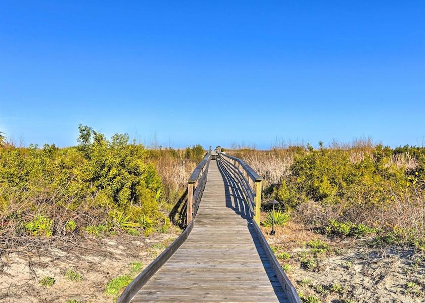 South Carolina Saint Helena Island Interior Entrance