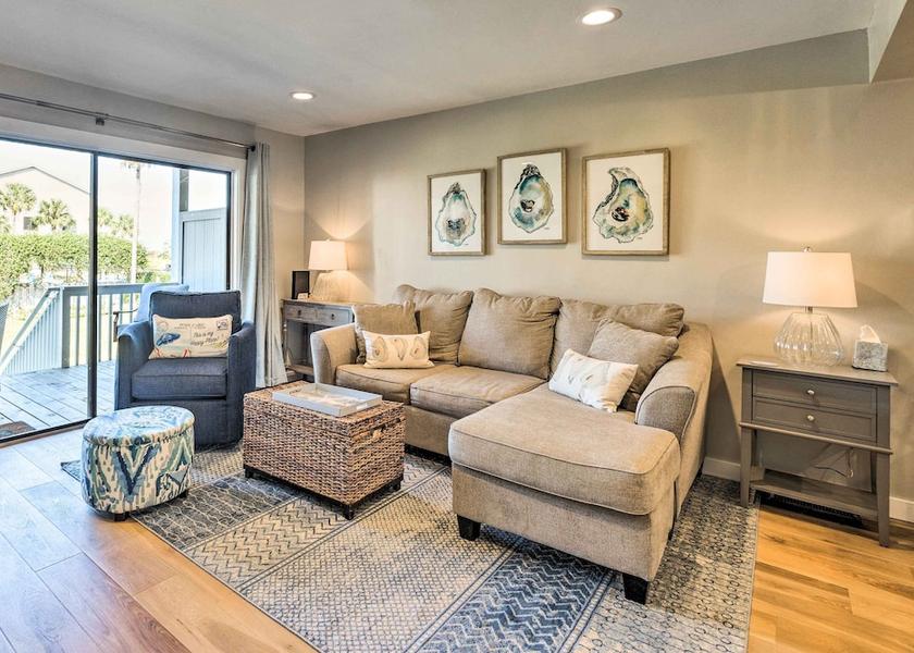 South Carolina Saint Helena Island Interior Entrance