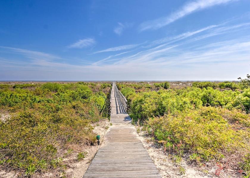 South Carolina Saint Helena Island Interior Entrance