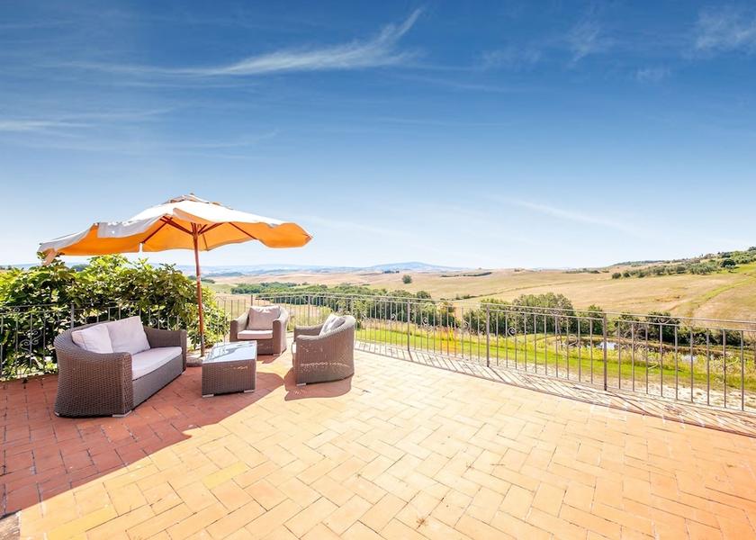 Tuscany Lajatico Balcony