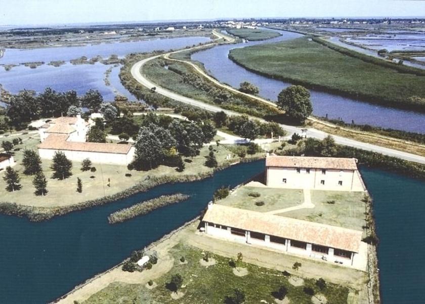 Emilia-Romagna Codigoro Aerial View