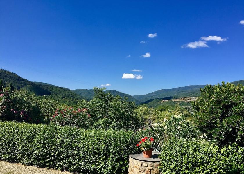 Tuscany Monterchi View from Property