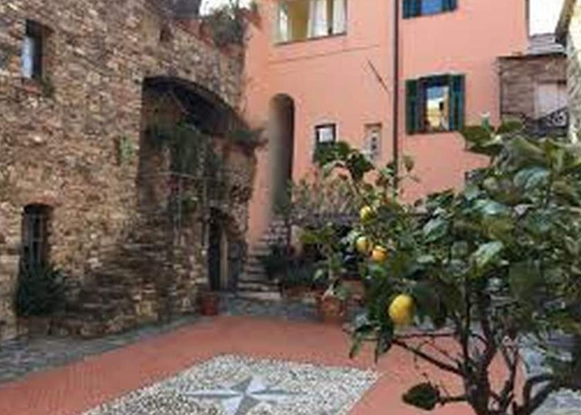 Liguria Diano Castello Exterior Detail