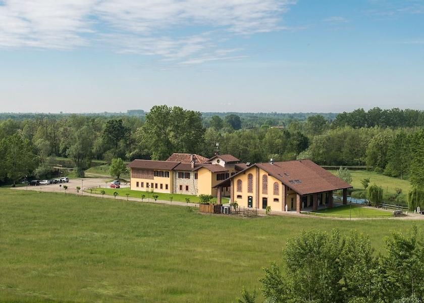 Lombardy Cuggiono Aerial View