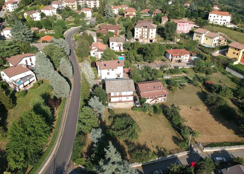 Piedmont Tagliolo Monferrato Aerial View