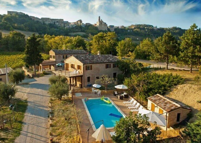 Marche Montalto Delle Marche Aerial View
