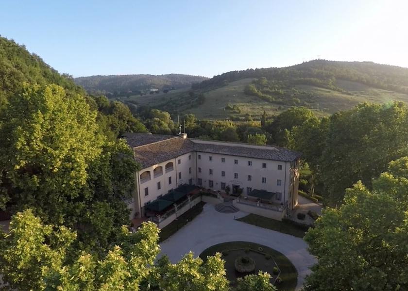Lazio Canale Monterano Aerial View
