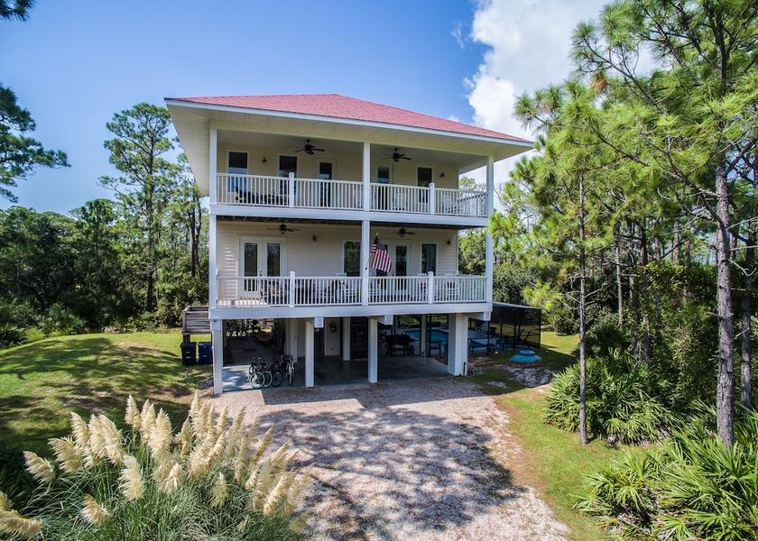 Florida st. george island Facade
