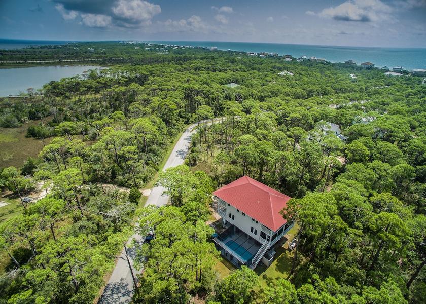 Florida st. george island Aerial View