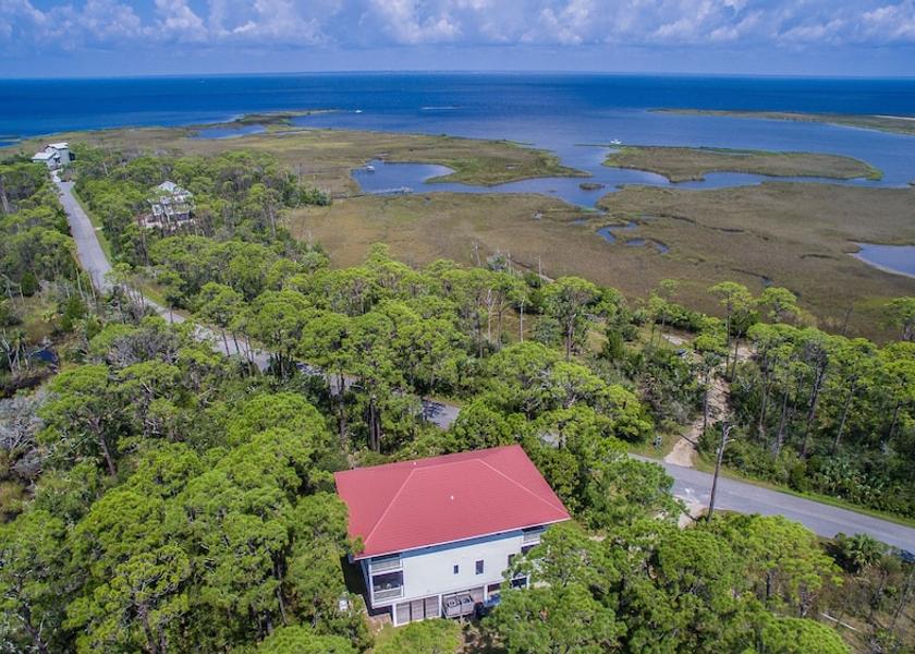Florida st. george island Aerial View