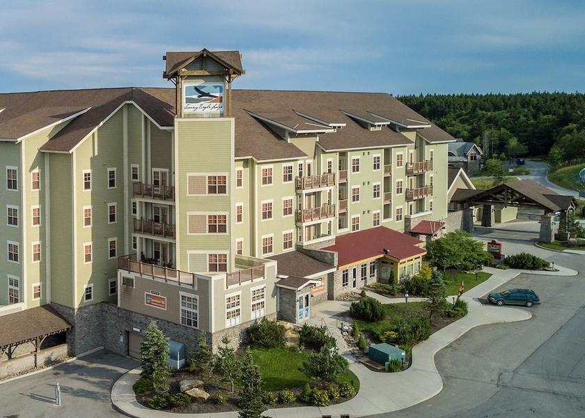 West Virginia Snowshoe Exterior Detail