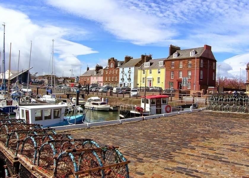 Scotland Arbroath City View from Property