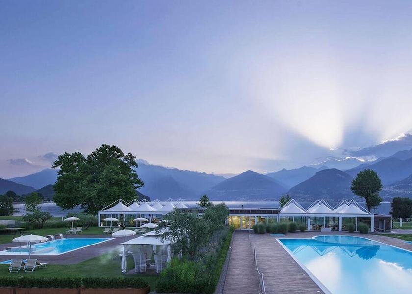 Lombardy Colico Aerial View