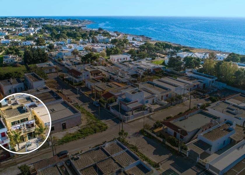 Puglia Racale Aerial View