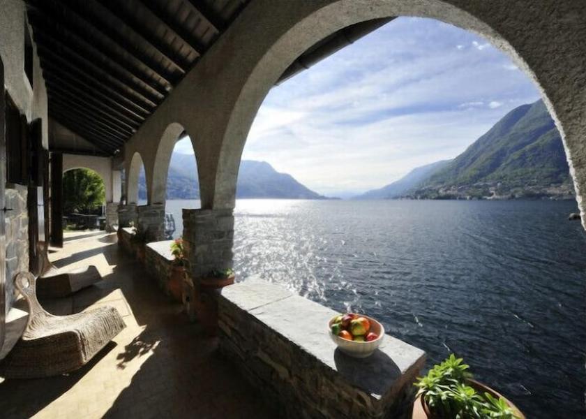 Lombardy Pognana Lario Porch