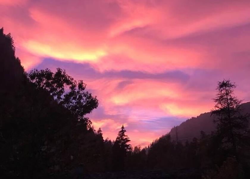 Valle d'Aosta Pontboset View from Property