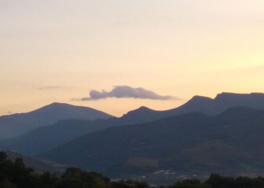 Nouvelle-Aquitaine Osses Land View from Property