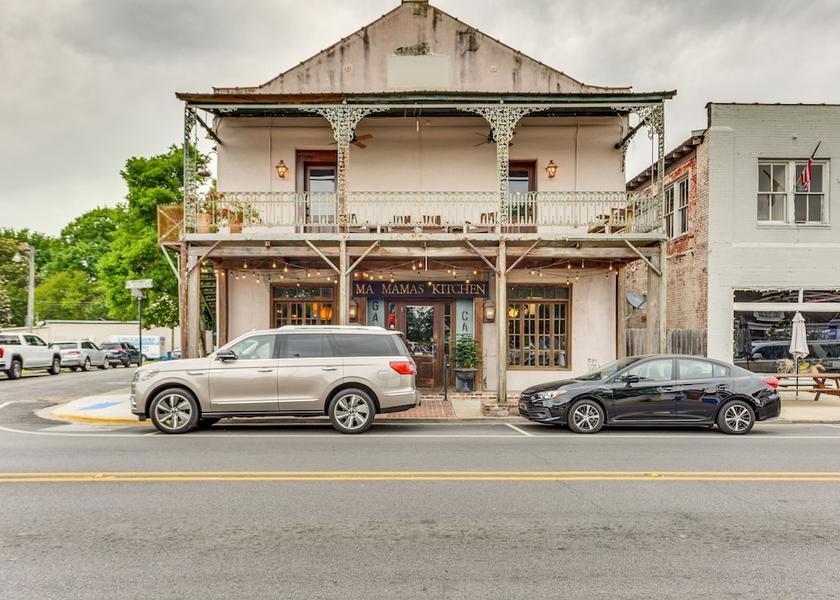 Louisiana new roads Interior Entrance