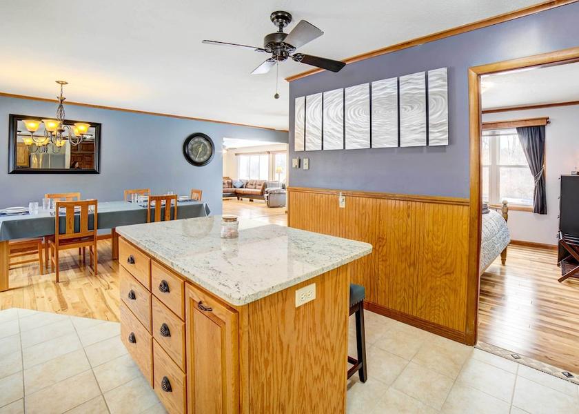 Michigan evart Interior Entrance