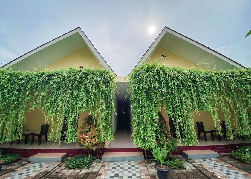 Bali Penida Island Garden view
