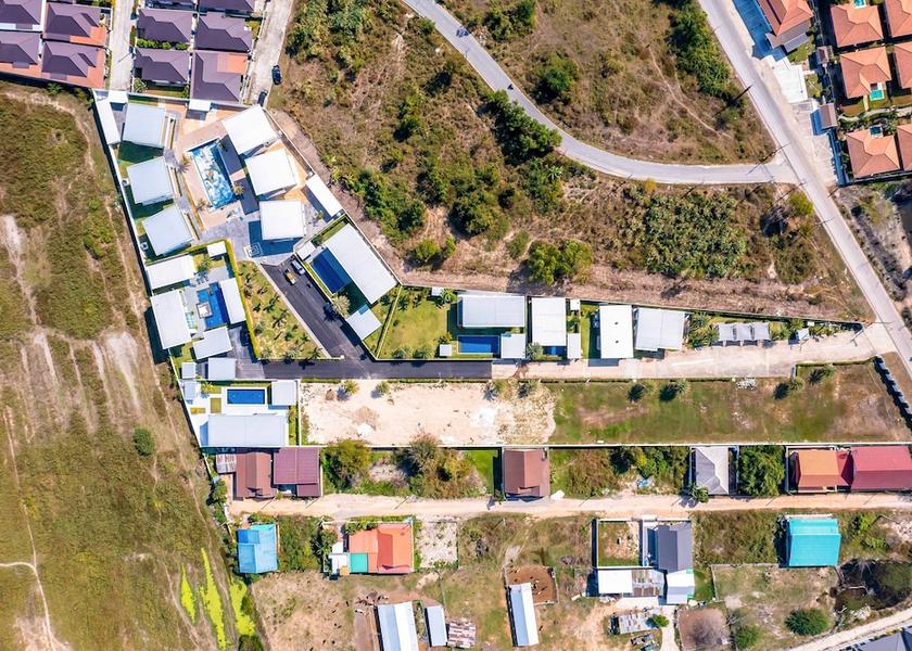 Prachuap Khiri Khan Cha-am Aerial View