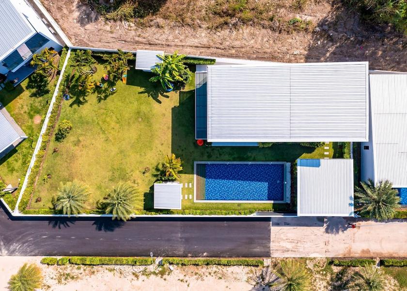 Prachuap Khiri Khan Cha-am Aerial View