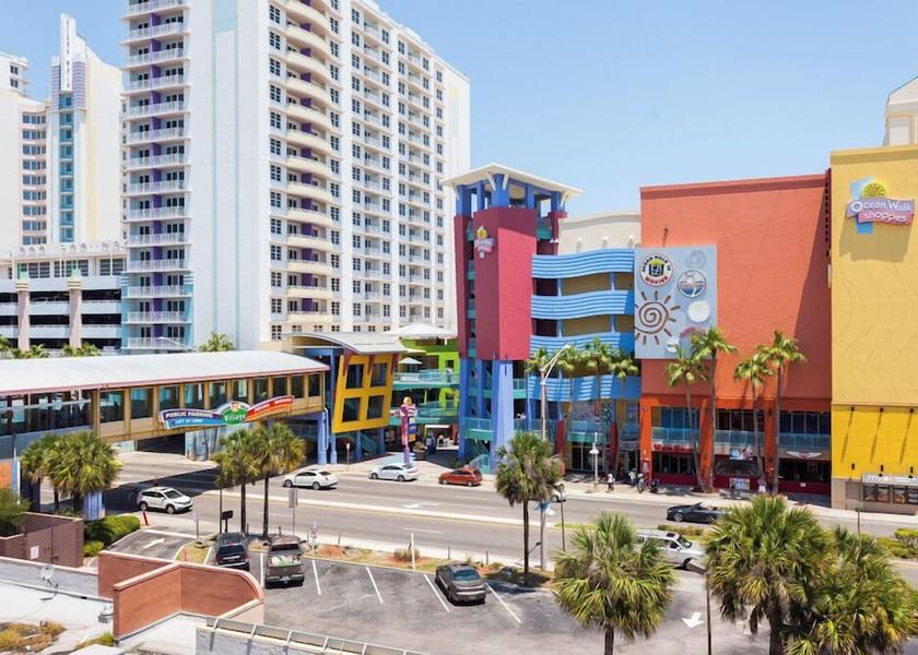 Florida Daytona Beach Shores Exterior Detail