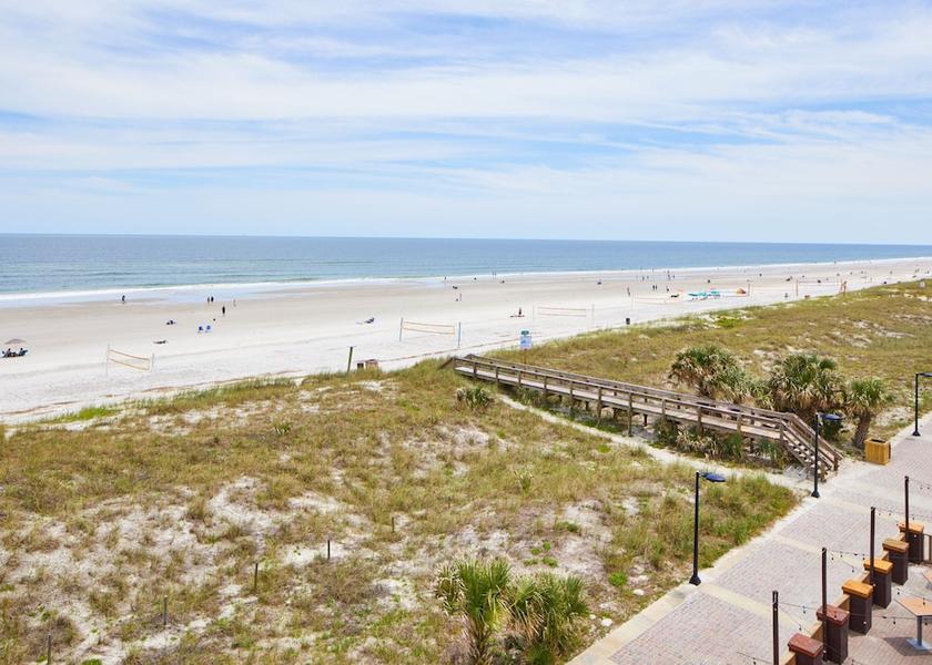 Florida Jacksonville Beach View from Property