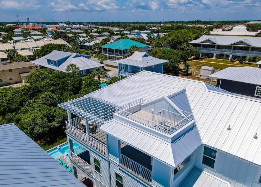Florida Miramar Beach Exterior Detail