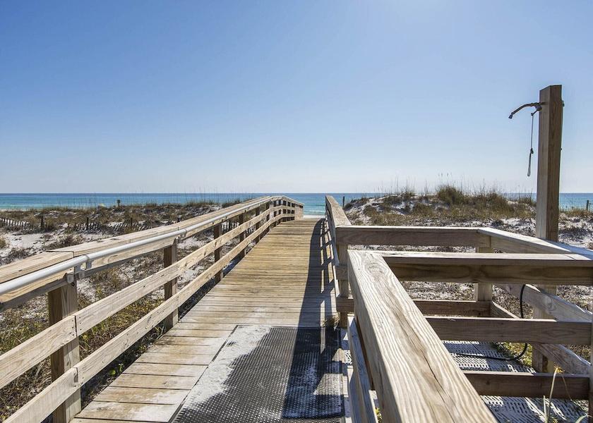Florida Miramar Beach Property Grounds
