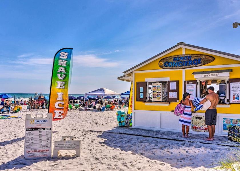 Florida Miramar Beach Interior Entrance
