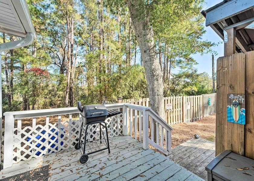 North Carolina Oak Island Interior Entrance